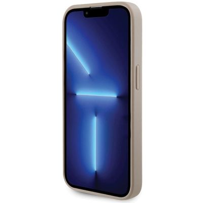 5. Etui Guess Strass Metal Logo do iPhone 15 Pro - złote