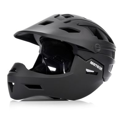 Kask rowerowy full-face Meteor Hydra M 55-58 cm czarny