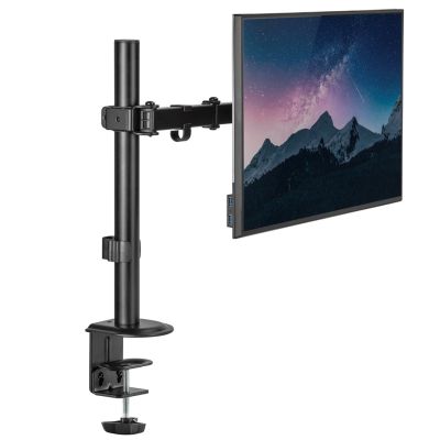 10. MACLEAN UCHWYT BIURKOWY DO MONITORA LCD 17-32", 9KG, VESA 75X75 ORAZ 100X100 PODWÓJNE RAMIĘ MC-753N