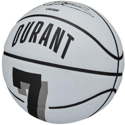 3. Piłka do koszykówki Wilson NBA Player Icon Kevin Durant Mini Ball WZ4007301XB