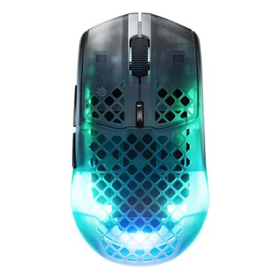 3. Steelseries Aerox 3 Wireless Gen 2 myszka Gaming Po prawej stronie RF Wireless + Bluetooth Optyczny 26000 DPI
