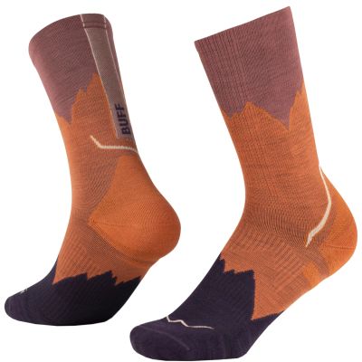 BUFF Merino Lightweight Crew Socks 137796221 Brązowe 36-38