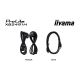 63. iiyama ProLite XB2491H-B1 monitor komputerowy 60,5 cm (23.8") 1920 x 1080 px Full HD LCD Czarny