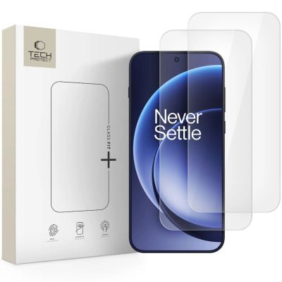 Szkło hartowane Tech-Protect Glass Fit+ 2-pack na OnePlus 15