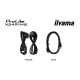 34. iiyama ProLite X2491HS-B1 monitor komputerowy 60,5 cm (23.8") 1920 x 1080 px Full HD LCD Czarny