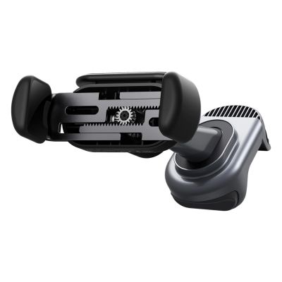 4. Uchwyt samochodowy elektryczny z panelem słonecznym do Tesla Model 3 / Y Baseus T-Space - czarny