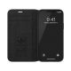 4. Etui Adidas OR Booklet Case PU na iPhone 12 / 12 Pro 6,1" - biało-czarne
