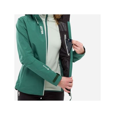5. Kurtka MILLET W SENECA GTX 2L JKT zielona