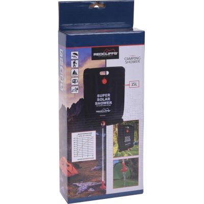 8. PRYSZNIC SOLARNY KEMPINGOWY TURYSTYCZNY 15L REDCLIFFS