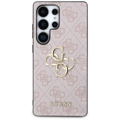 3. Etui Guess Big 4G Logo Classic Logo do Samsung Galaxy S25 Ultra różowy