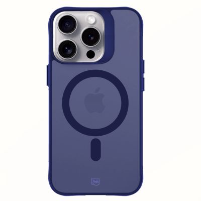 17. Etui 3mk Smoke MagCase na iPhone 16 Pro - niebieskie-półprzezroczyste
