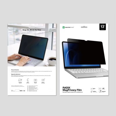 9. Folia prywatyzująca AMAZINGTHING Radix MagPrivacy Film na MacBook Neo 13"