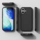 7. Etui Ringke Silicone Magnetic MagSafe na iPhone 17 - czarne