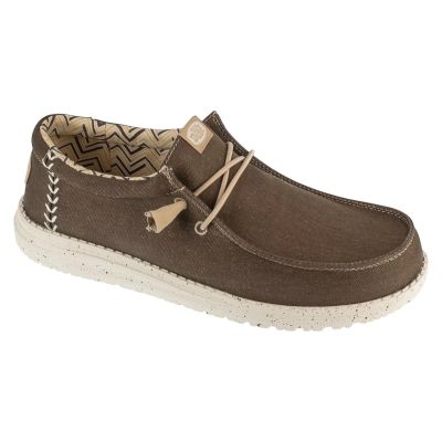 Hey Dude Wally Stretch Canvas 40700-2LN Brązowe 41