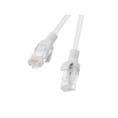 PATCHCORD KAT.5E UTP 2M SZARY FLUKE PASSED LANBERG 10-PACK