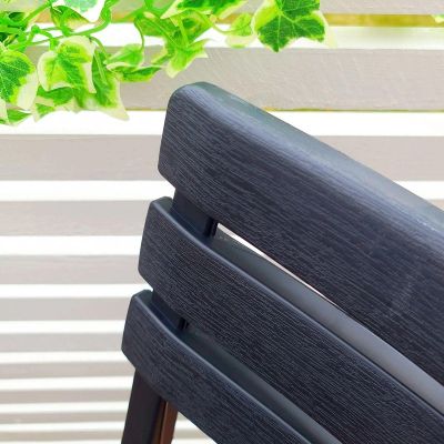 35. ZESTAW 4 KRZESEŁ CATERINGOWYCH SKŁADANYCH  PLASTIKOWYCH KOMODO ANTRACYT