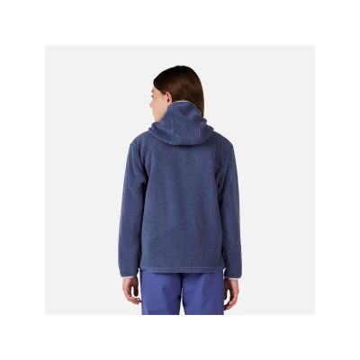 3. Bluza dziecięca ROSSIGNOL JR ALLTRACK ANORAK FLEECE niebieska