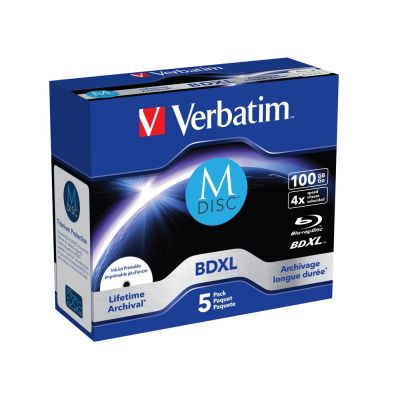 2. BD-R Verbatim 100GB 4x jewel case