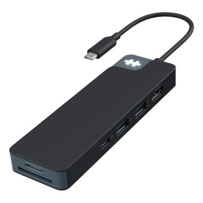 2. HYPER HD4102BKGL huby i koncentratory USB 3.2 Gen 1 (3.1 Gen 1) Type-C 5000 Mbit/s Czarny