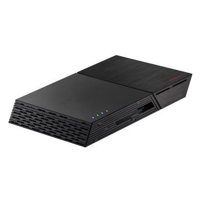 3. NAS Asustor FS6806X; FLASHSTOR 6 Gen2, AMD Ryzen Embedded V3C14; 16G ECC DDR5 SODIMM (max. 64GB), 1x 10GbE, 6x M.2 2280 NVMe PCIe 4.0, 3x USB 3.2, 2x USB4