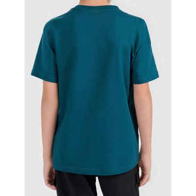 2. T-shirt bawełniany chłopięcy 4F 4FJWAW26TTSHM3507-40S