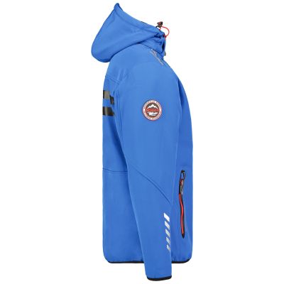 6. Softshell męski Geographical Norway ROYAUTE DB ROYAL BLUE  RED MEN 068 (WY2170H/GN-ROYAL BLUE / RED)