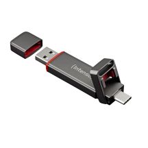 Intenso 3850460 Zewnętrzny dysk SSD 1 TB USB Type-A / USB Type-C 3.2 Gen 1 (3.1 Gen 1) Antracyt