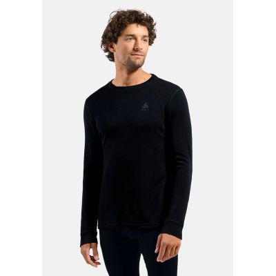 4. Koszulka męska Odlo BL TOP crew neck l/s MERINO 260 roz. L Czarna