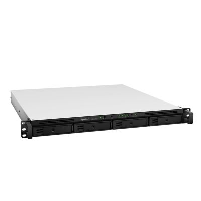 6. NAS Synology RS1619xs+; 1U RACK; 4x (3.5" SATA HDD/2.5" SATA HDD); Intel Xeon D-1527; 8 GB DDR4 ECC UDIMM (max. 64GB), 4x 1GbE RJ-45