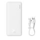 5. BASEUS POWERBANK AIRPOW 10000MAH 20W (BIAŁY)