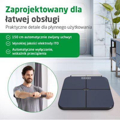 13. Holistyczna 8-punktowa waga analityczna Medisana BS 850