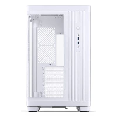 9. Jonsbo TK-4 Gehäuse, Midi-Tower, ATX, Tempered Glass - weiß