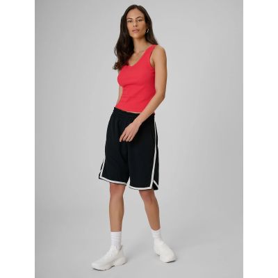 4. Top slim z prążkowanej dzianiny damsk 4F 4FRSS26TSLEF337-62S