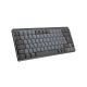 6. Logitech 920-010780 klawiatura Biuro RF Wireless + Bluetooth QWERTY Amerykański międzynarodowy Grafitowy, Szary