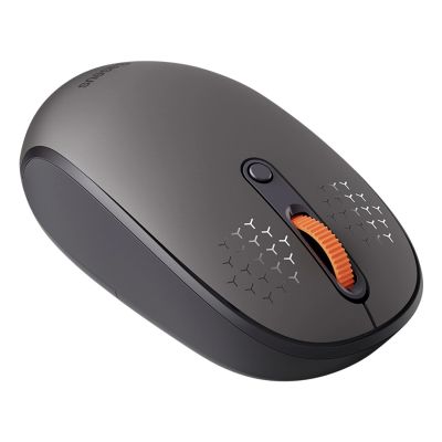 7. Myszka bezprzewodowa Baseus F01B 2.4GHz + Bluetooth 3.0 + 5.0 - szara