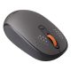 7. Myszka bezprzewodowa Baseus F01B 2.4GHz + Bluetooth 3.0 + 5.0 - szara