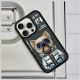 8. Etui Nimmy Cool&Cute 2.0 Dog na iPhone 16 Pro  - czarne