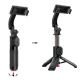 7. Selfie stick Acefast E42 z automatycznym statywem i pilotem Bluetooth 63 cm - czarny