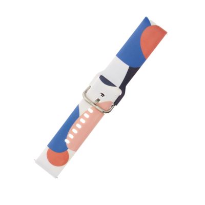 Pasek Strap Moro do Samsung Galaxy Watch 45 / 46 / 47 mm silikonowa bransoletka opaska do zegarka - wzór 10
