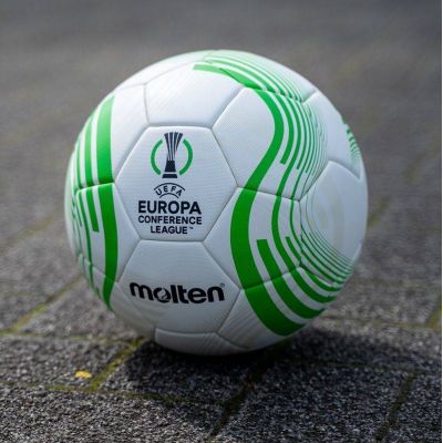 6. Piłka do piłki nożnej Molten UEFA Europa Conference League 2021/22 F5C5000