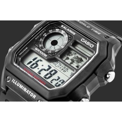 4. Zegarek Męski CASIO AE-1200WH-1AVDF + BOX