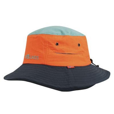 Czapka na lato dziecięca dla chłopca/dziewczynki Trollkids Kids Trollfjord Hat glow orange/dusky turquoise/dark navy (944-721)