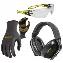 Zestaw akcesoriów BHP (nauszniki, okulary ochronne, rękawice nitrylowe x 2) SYCOMBOKIT STANLEY