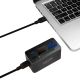 4. LogiLink CR0042 stacja dokująca Przewodowa USB 3.2 Gen 1 (3.1 Gen 1) Type-A Czarny