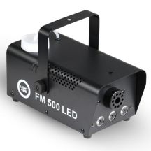 LIGHT4ME FM 500 LED V2 - Wytwornica dymu/mgły, pilot bezprzewodowy, moc 500W, efekt świetlny 3x1W RGB