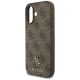 6. Etui Guess 4G Small Classic Logo MagSafe na iPhone 17 - brązowe