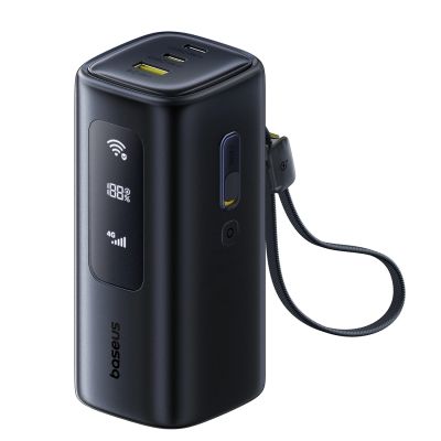 2. Powerbank Baseus EnerGeek GX11 MiFi 20000mAh 67W z funkcją Wi-Fi - czarny