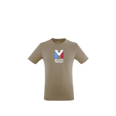 Koszulka męska MILLET Chamonix Tri Ts Ss M beżowa