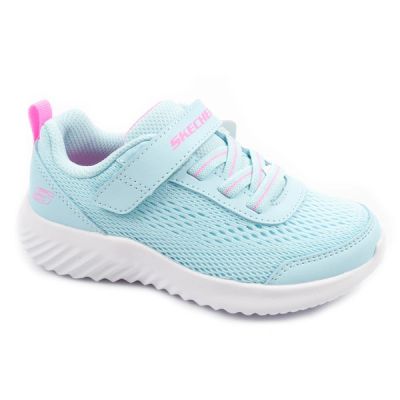 Skechers buty dziecięce sportowe Bounder niebieskie niemowlęce na rzep