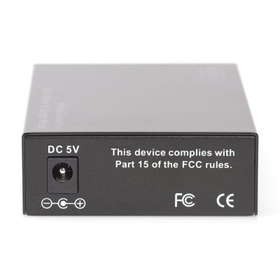 5. Digitus Konwerter medialny SC/SC Fast Ethernet wielomodowy/ jednomodowy